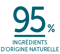 95% origine naturelle